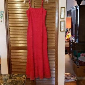 Jessica McClintock Red Gown